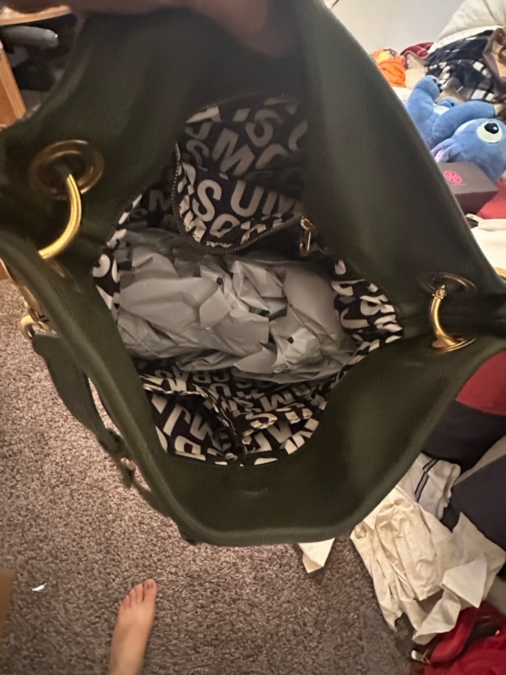 This is a Marc by Marc Jacobs Classic Q Hillier Hobo bag - Picture 4 of 9